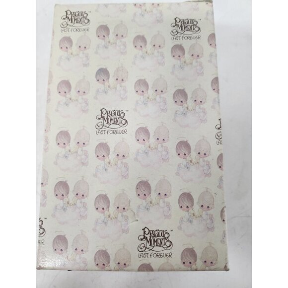 VTG Enesco Precious Moments Figurine The Spirit Is Willing But The Flesh Is Weak - Picture 2 of 8